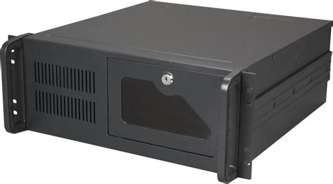 Logisys CS4801H Black 4U Rackmount Industrial 